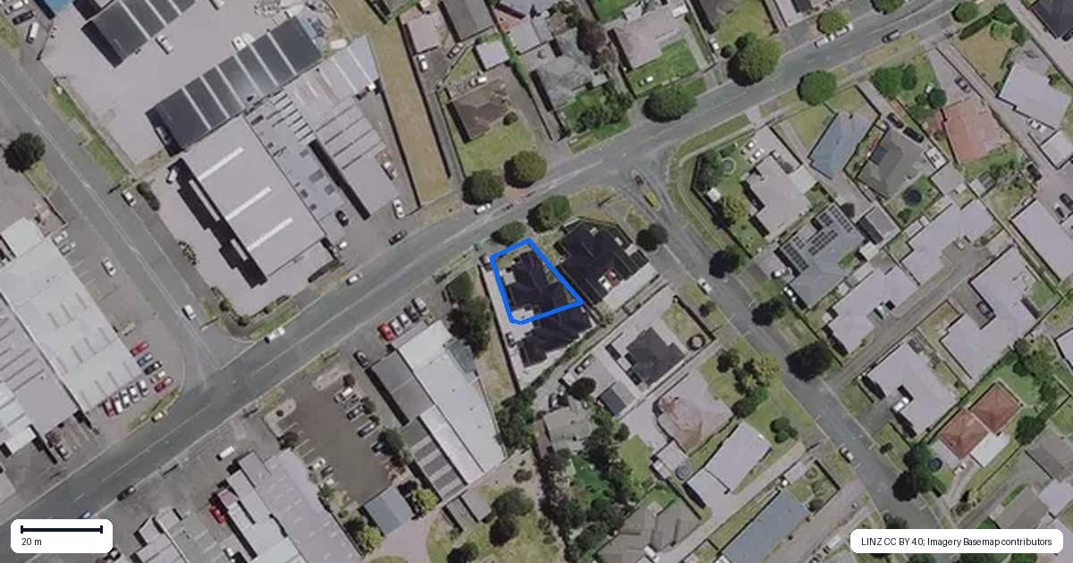 Property context map for 1/15 Mahana Road, Te Rapa, Hamilton