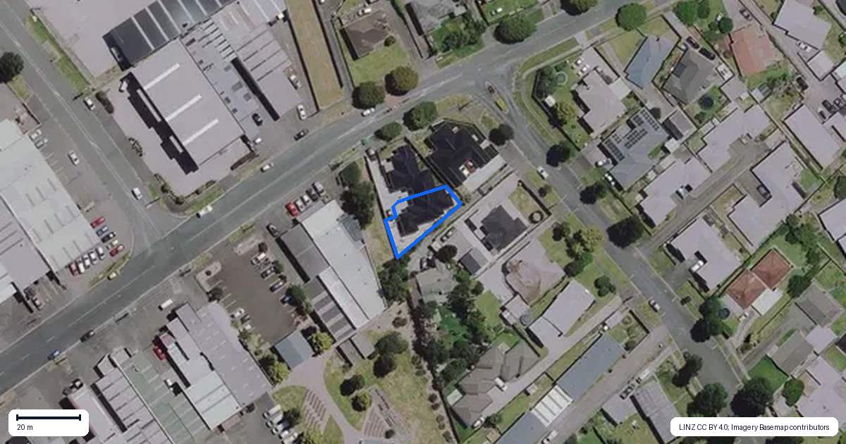 Property context map for 2/15 Mahana Road, Te Rapa, Hamilton