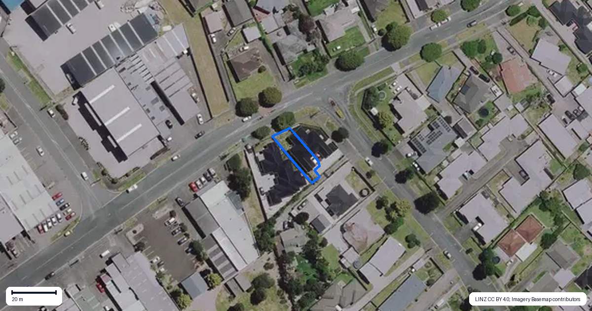 Property context map for 2/41 Forsyth Street, Te Rapa, Hamilton