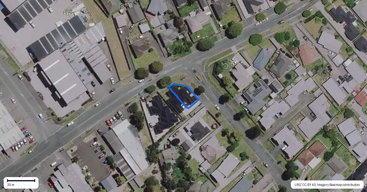 Property context map for 1/41 Forsyth Street, Te Rapa, Hamilton