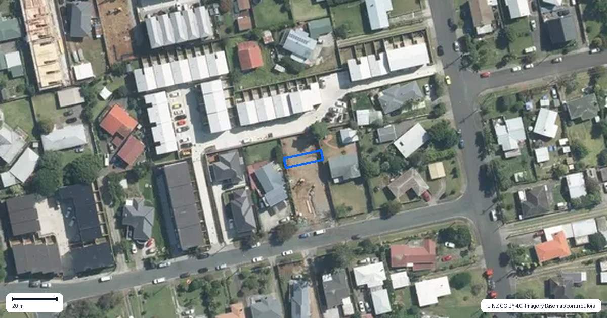 Property context map for 44D Parry Road, Mount Wellington, Auckland