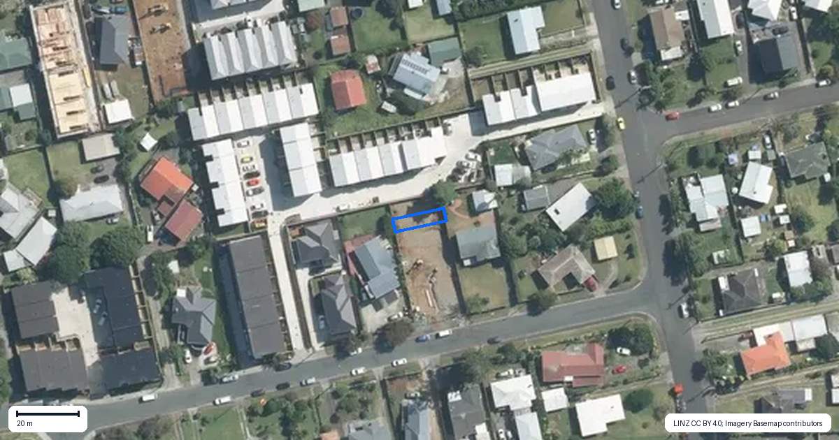 Property context map for 44E Parry Road, Mount Wellington, Auckland
