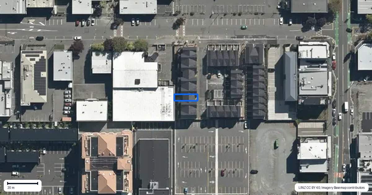 Property context map for 7/92 Peterborough Street, Christchurch Central, Christchurch