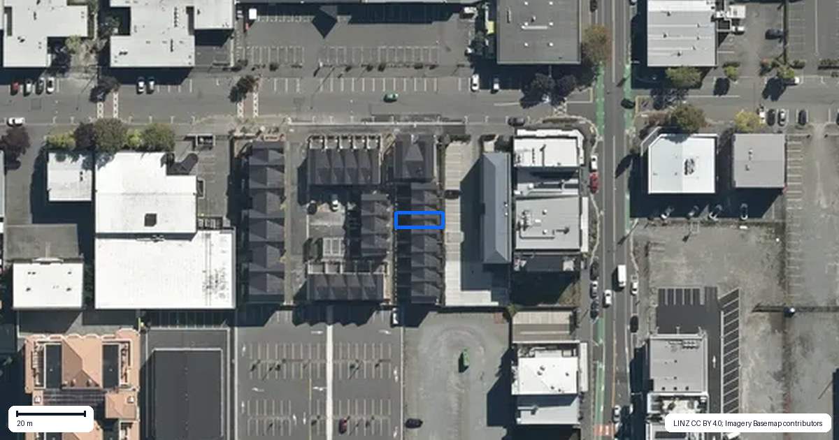 Property context map for 3/106 Peterborough Street, Christchurch Central, Christchurch