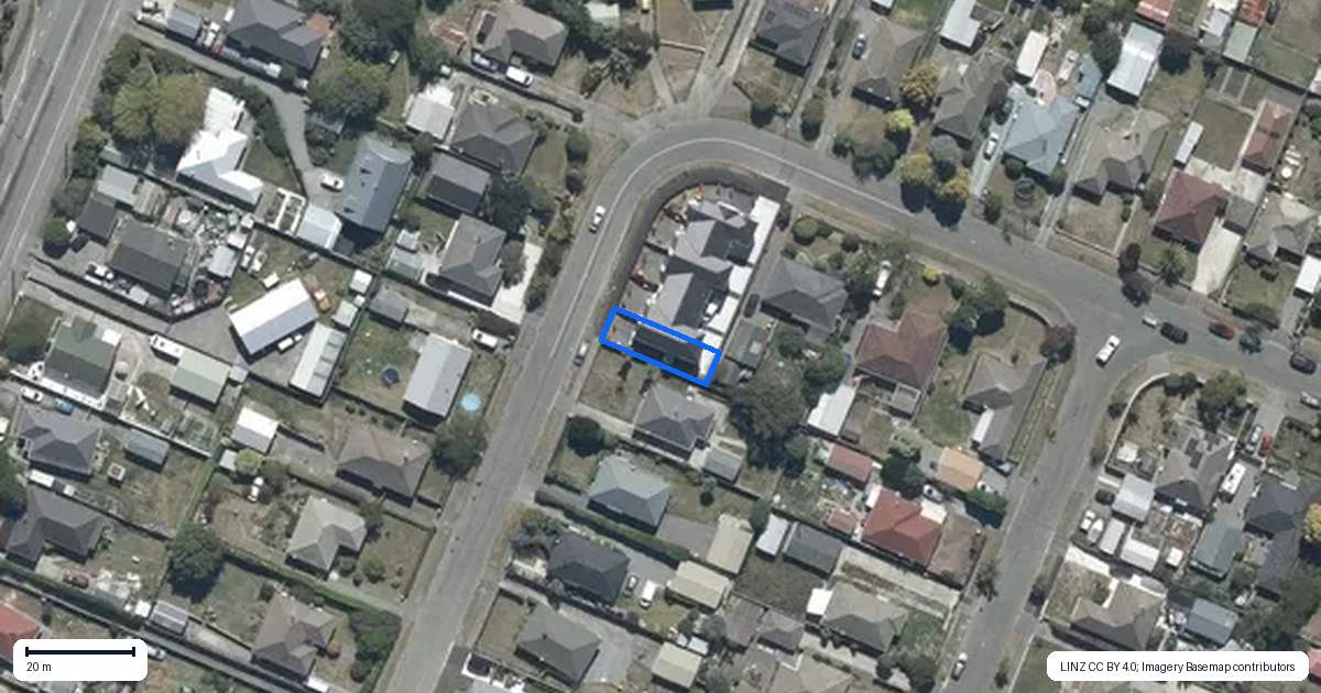 Property context map for 5/32 Amuri Street, Hei Hei, Christchurch