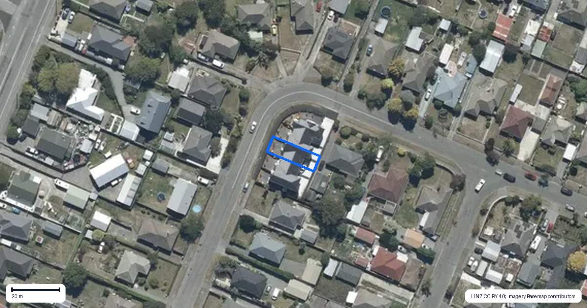 Property context map for 3/32 Amuri Street, Hei Hei, Christchurch