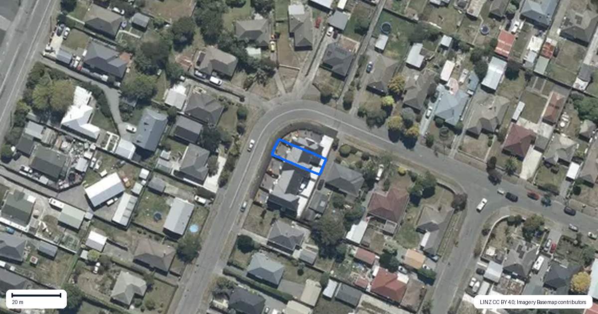 Property context map for 2/32 Amuri Street, Hei Hei, Christchurch
