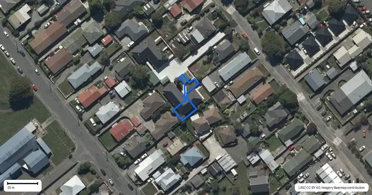 Property context map for 2/19A Torrens Road, Hillmorton, Christchurch