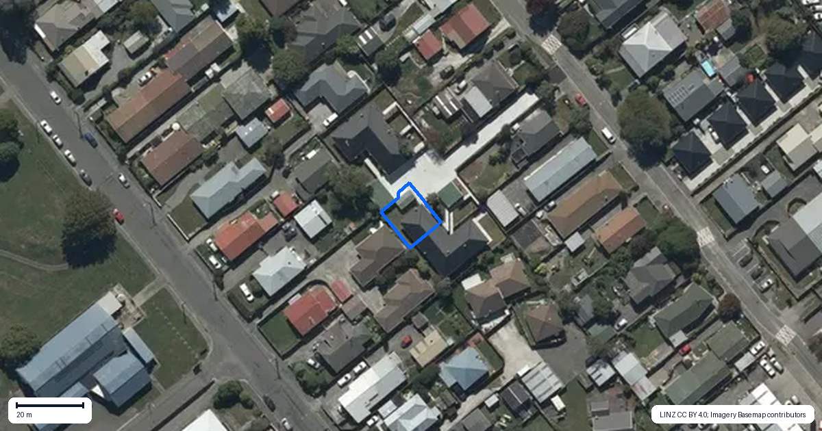 Property context map for 4/19A Torrens Road, Hillmorton, Christchurch