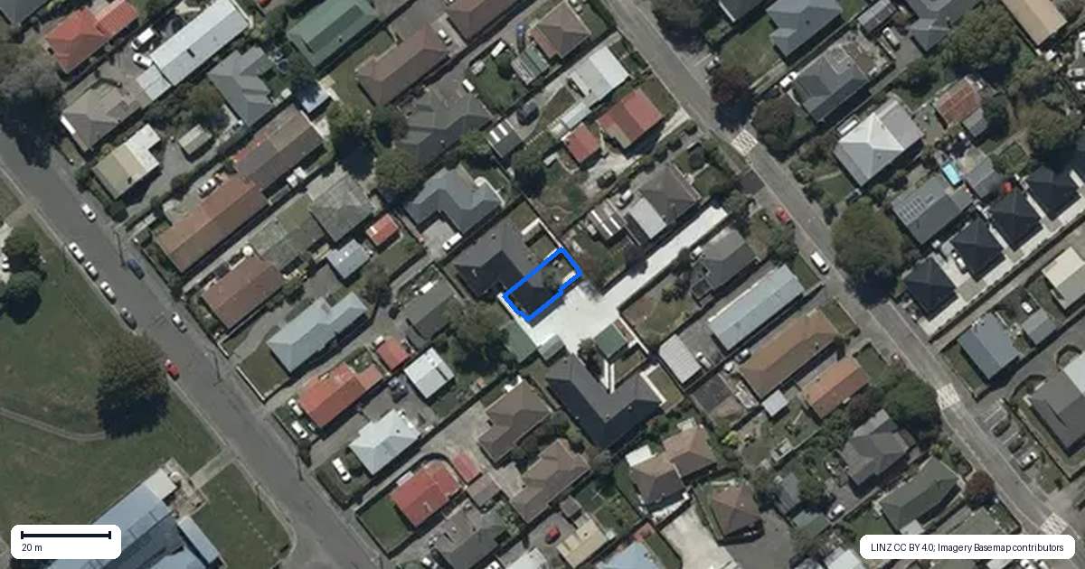 Property context map for 1/19B Torrens Road, Hillmorton, Christchurch