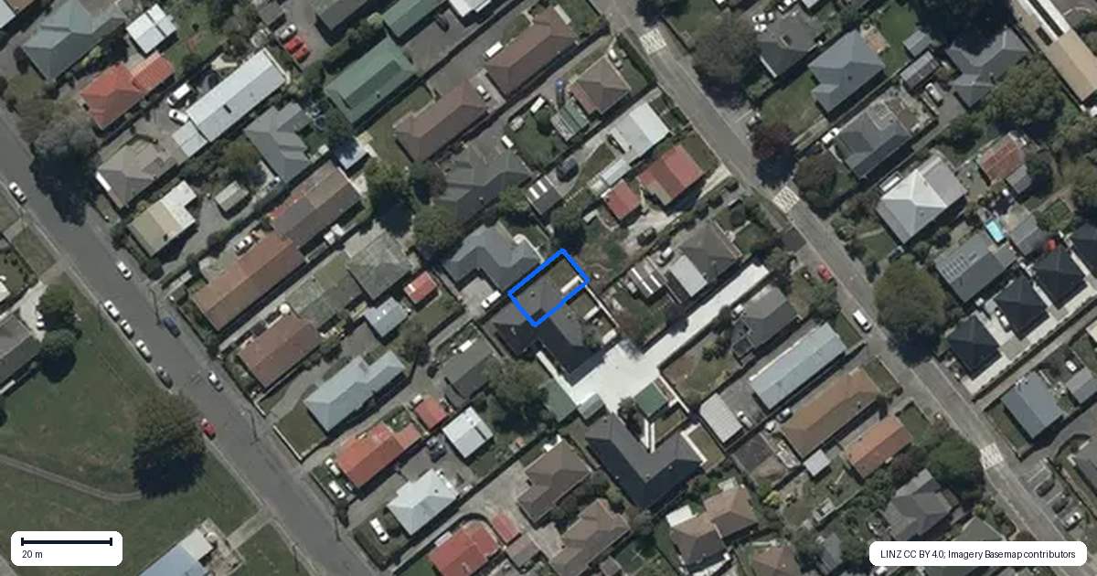 Property context map for 3/19B Torrens Road, Hillmorton, Christchurch