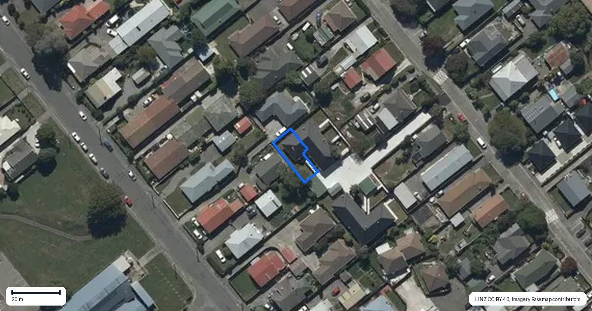 Property context map for 4/19B Torrens Road, Hillmorton, Christchurch