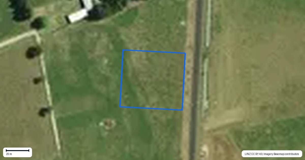 Property context map for 333 Lake Road, Ohaupo