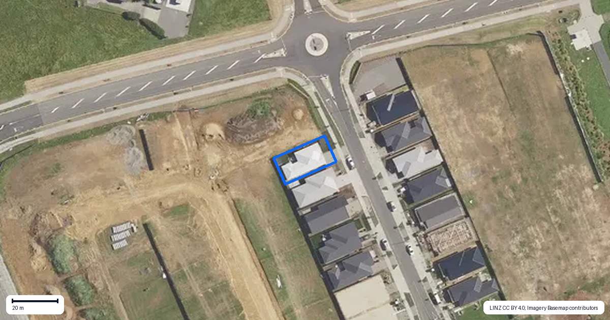 Property context map for 4 Te Rina Boulevard, Omokoroa