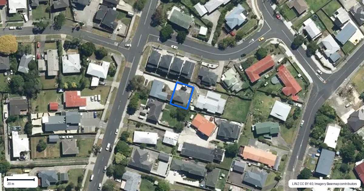 Property context map for 16A Boundary Road, Blockhouse Bay, Auckland