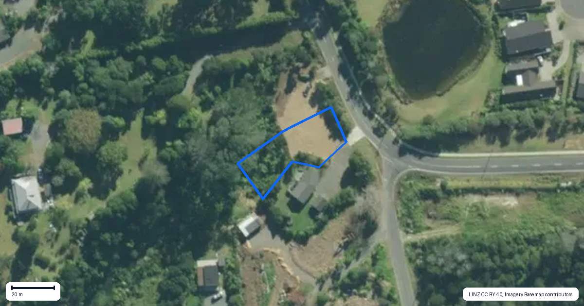 Property context map for 66 Estuary Drive, Mangawhai Heads, Mangawhai