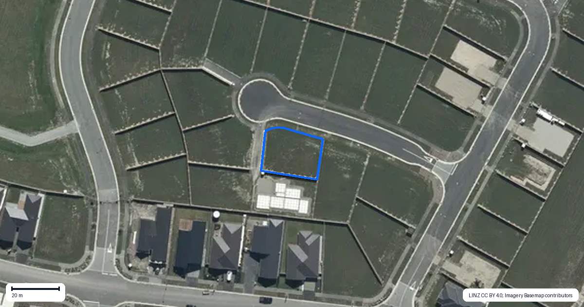 Property context map for 5 Friedeburg Place, Marshland, Christchurch