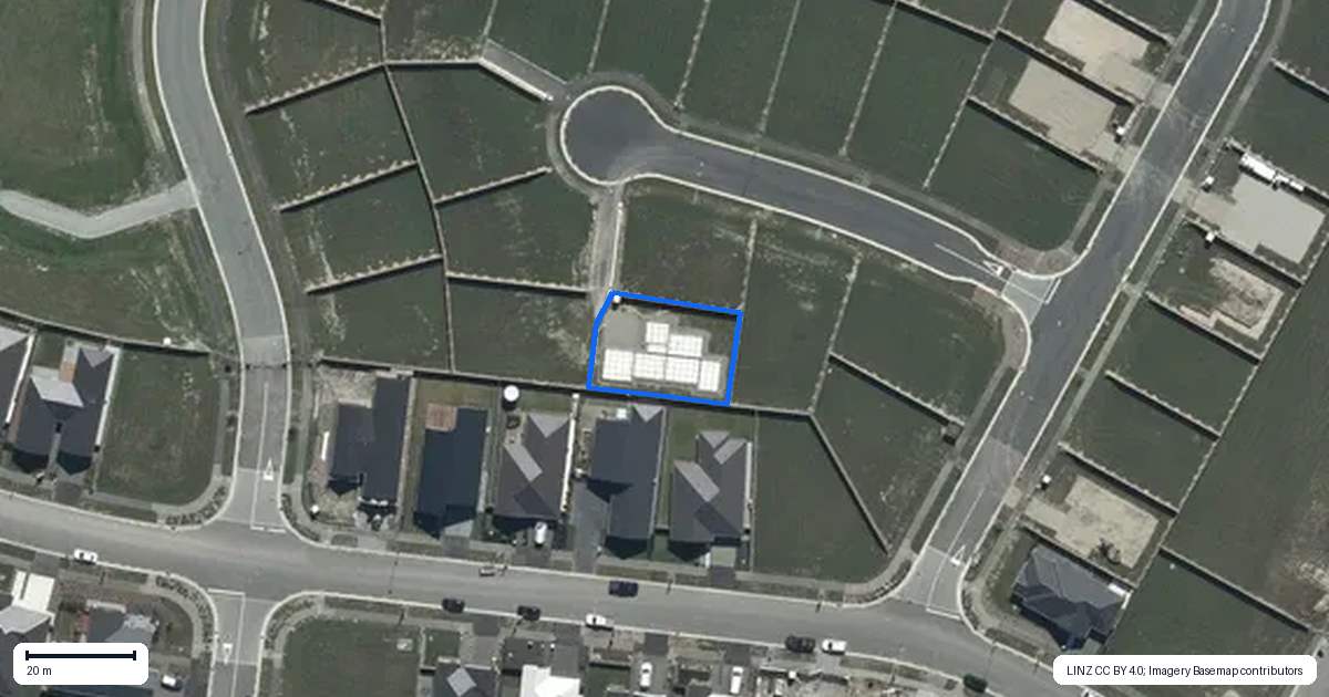 Property context map for 7 Friedeburg Place, Marshland, Christchurch