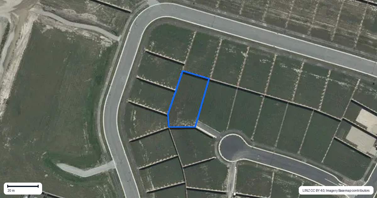 Property context map for 14 Friedeburg Place, Marshland, Christchurch