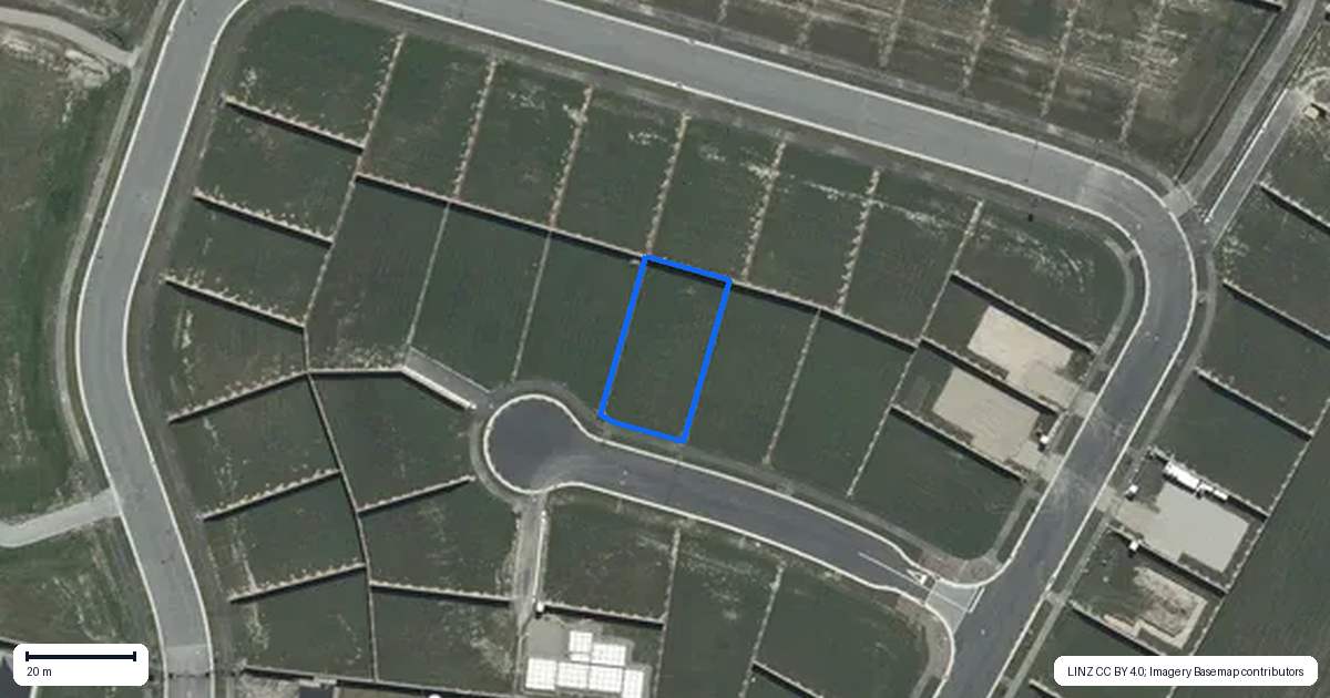 Property context map for 8 Friedeburg Place, Marshland, Christchurch