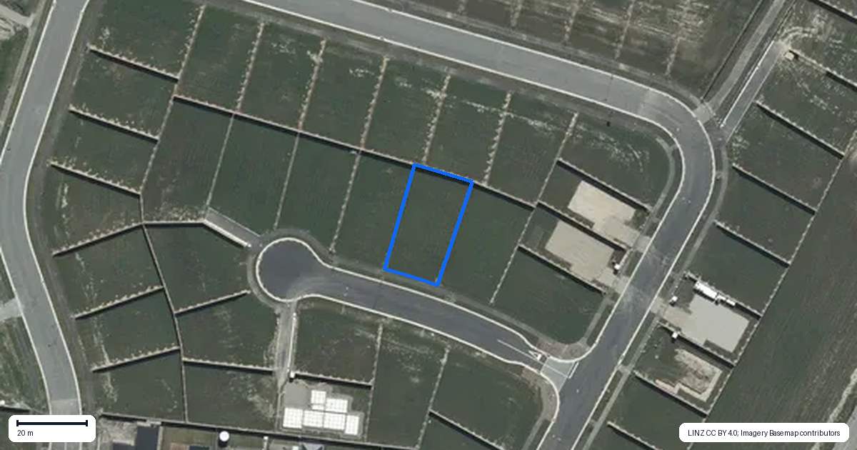 Property context map for 6 Friedeburg Place, Marshland, Christchurch