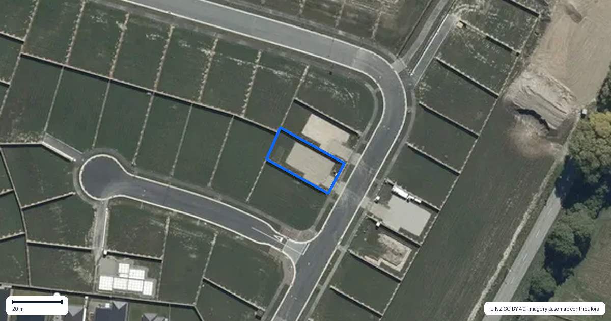 Property context map for 7 Kopper Crescent, Marshland, Christchurch