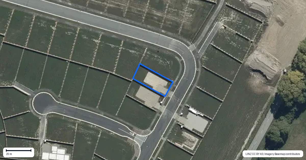 Property context map for 9 Kopper Crescent, Marshland, Christchurch