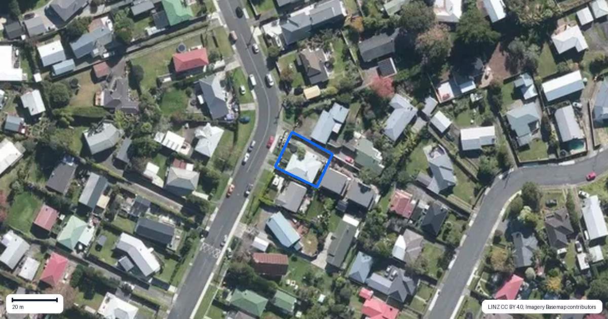 Property context map for 23A Tramway Road, Beach Haven, Auckland