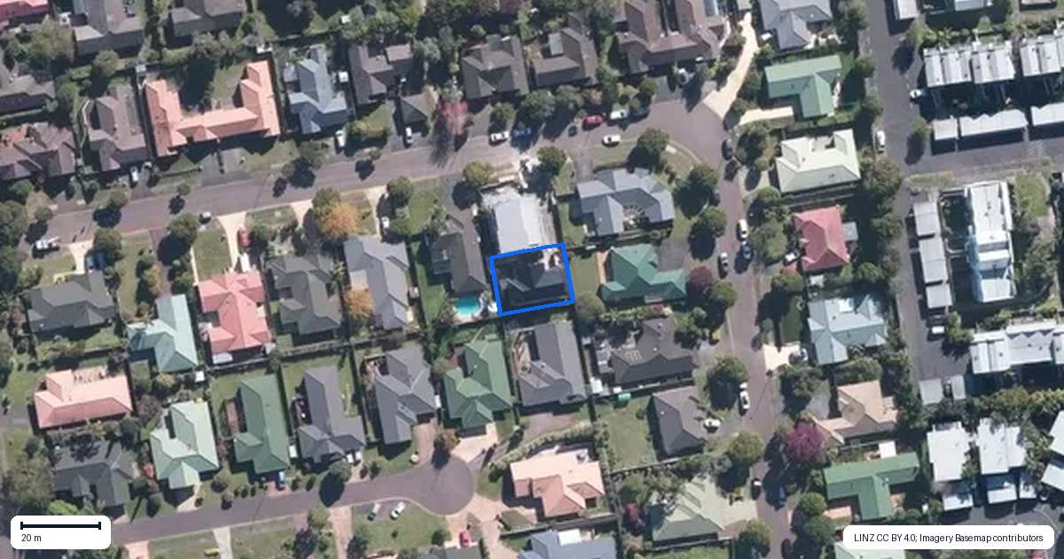 Property context map for 13B Brigham Young Drive, Albany, Auckland