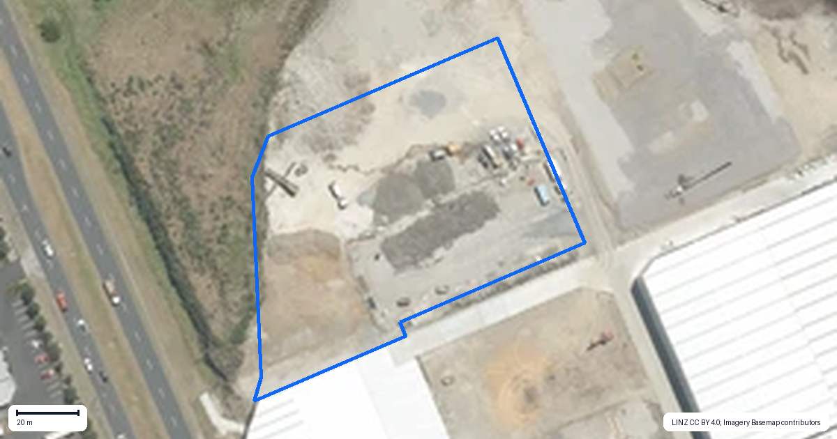 Property context map for 11 Matukutururu Road, Wiri, Auckland
