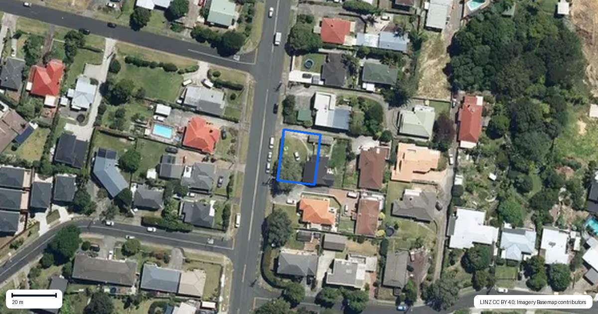 Property context map for 34B Pleasant Road, Glen Eden, Auckland