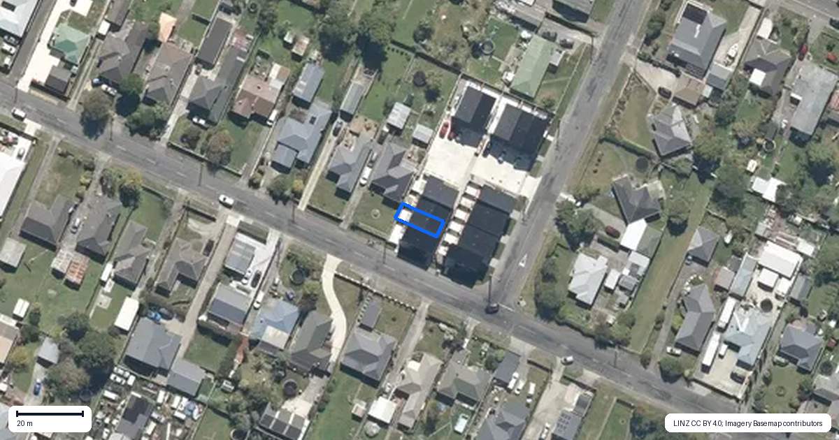 Property context map for 58B Fraser Street, Wainuiomata, Lower Hutt