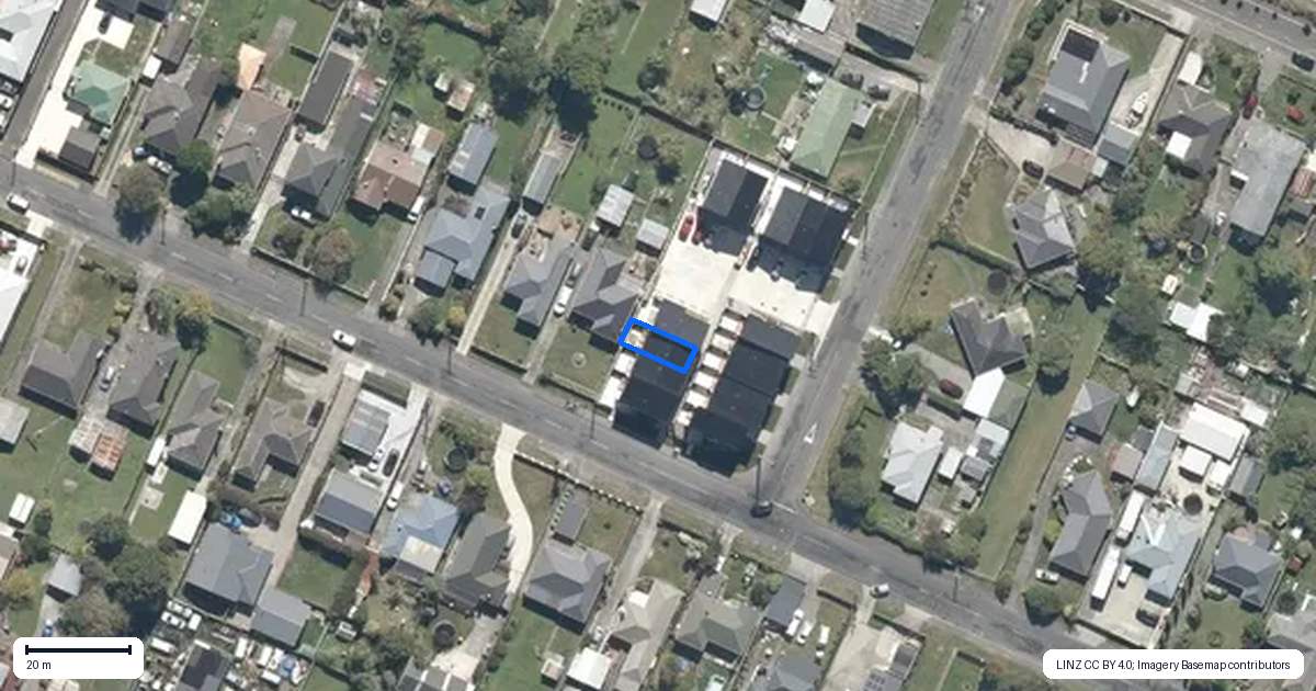 Property context map for 58C Fraser Street, Wainuiomata, Lower Hutt