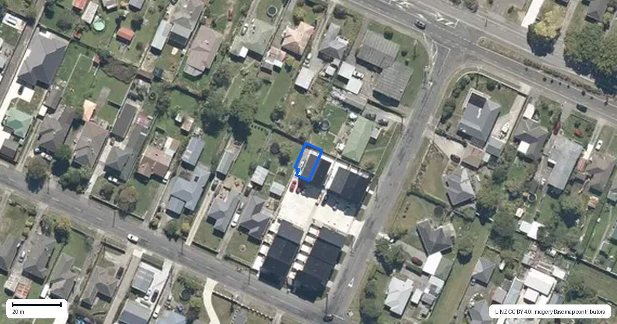 Property context map for 14 Reading Street, Wainuiomata, Lower Hutt