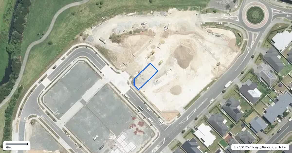 Property context map for 7 Paraone Crescent, Takanini, Auckland