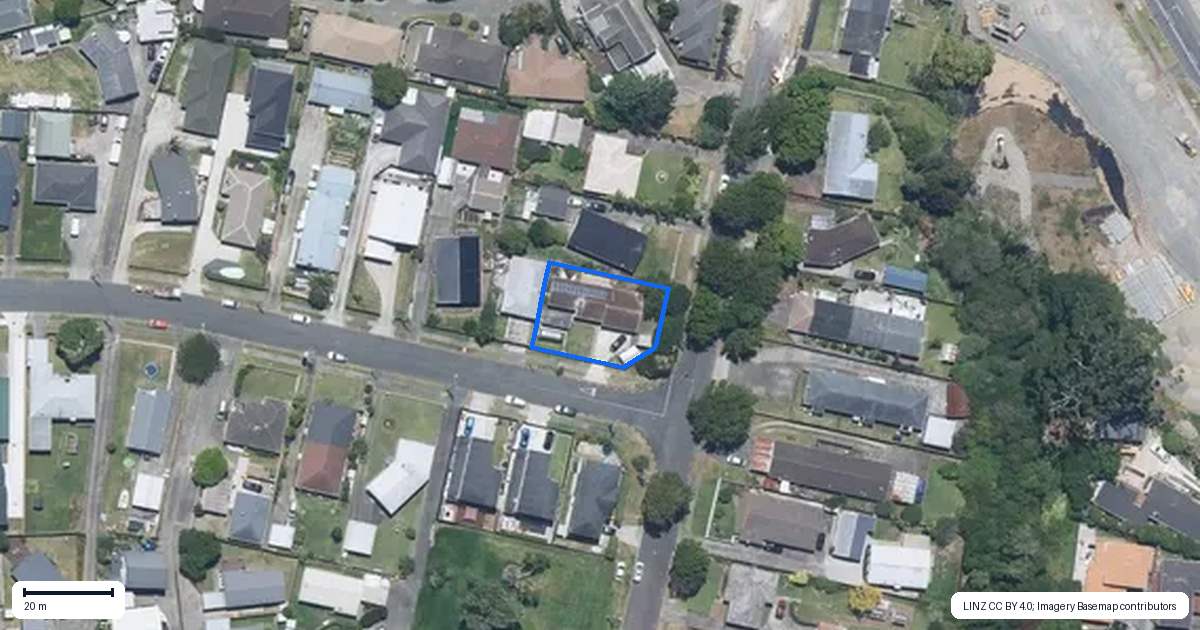 Property context map for 1 Aurea Avenue, Pakuranga, Auckland