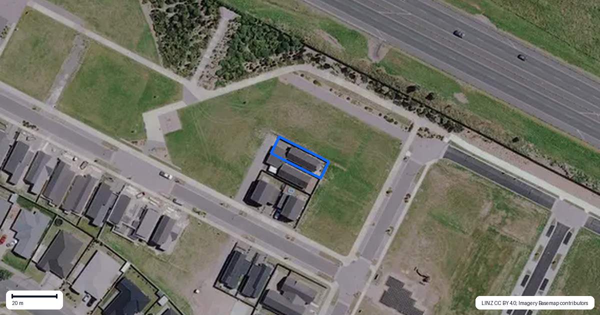 Property context map for 77 Overton Street, Rototuna North, Hamilton