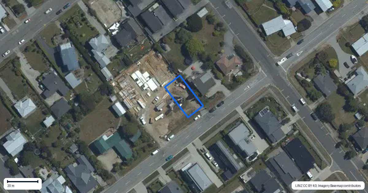 Property context map for 81 Warren Street, Wanaka