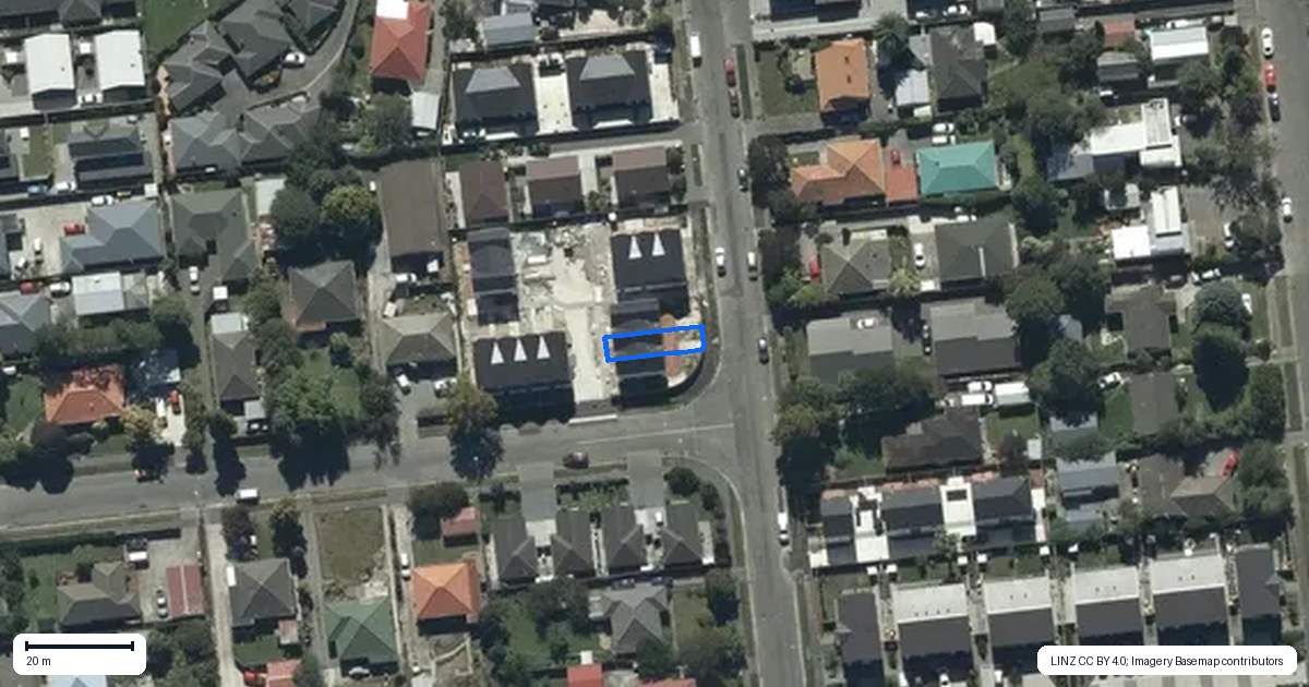 Property context map for 2/2A Puna Street, Riccarton, Christchurch