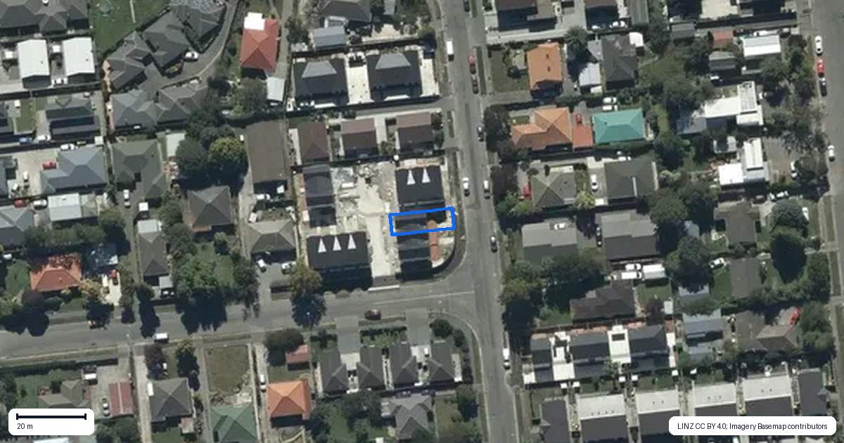 Property context map for 3/2A Puna Street, Riccarton, Christchurch
