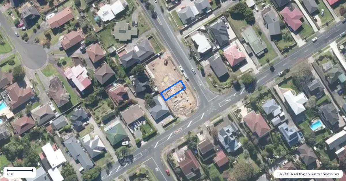 Property context map for 71 Highland Park Drive, Botany Downs, Auckland