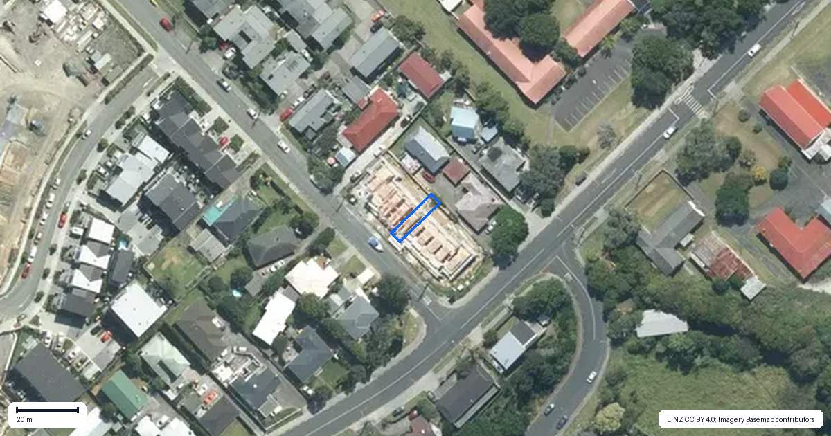 Property context map for 5/98 Tonar Street, Northcote, Auckland