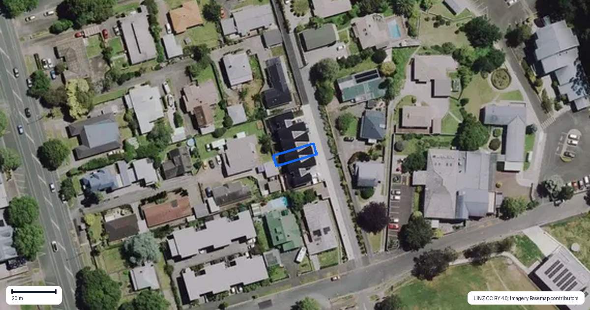 Property context map for 3/19 Beale Street, Hamilton East, Hamilton