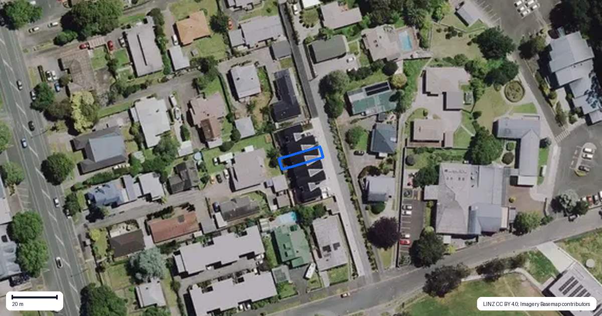 Property context map for 4/19 Beale Street, Hamilton East, Hamilton