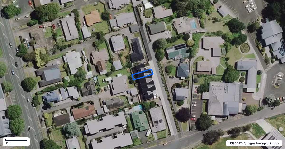 Property context map for 5/19 Beale Street, Hamilton East, Hamilton