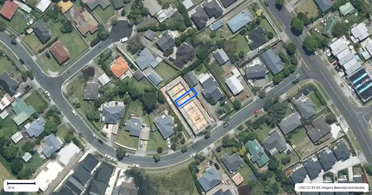 Property context map for 5/16 Sloane Street, Glen Innes, Auckland