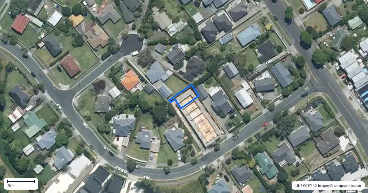 Property context map for 7/16 Sloane Street, Glen Innes, Auckland