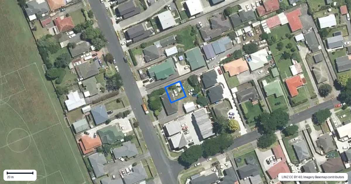 Property context map for 19D Sturdee Road, Manurewa, Auckland