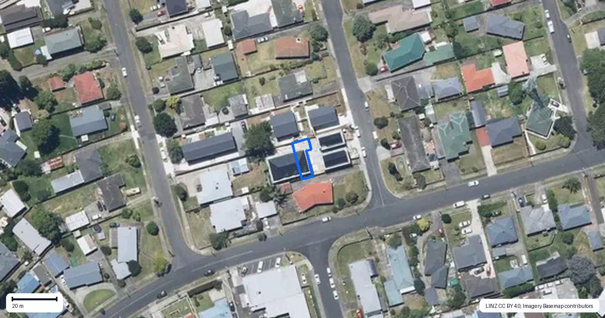 Property context map for 4C Osprey Street, Pakuranga, Auckland