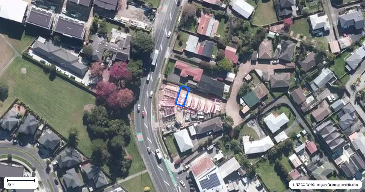 Property context map for 5/155 Te Atatu Road, Te Atatu South, Auckland